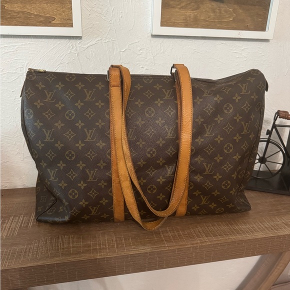 LOUIS VUITTON Flannery Travel Luggage 50 - Picture 1 of 10